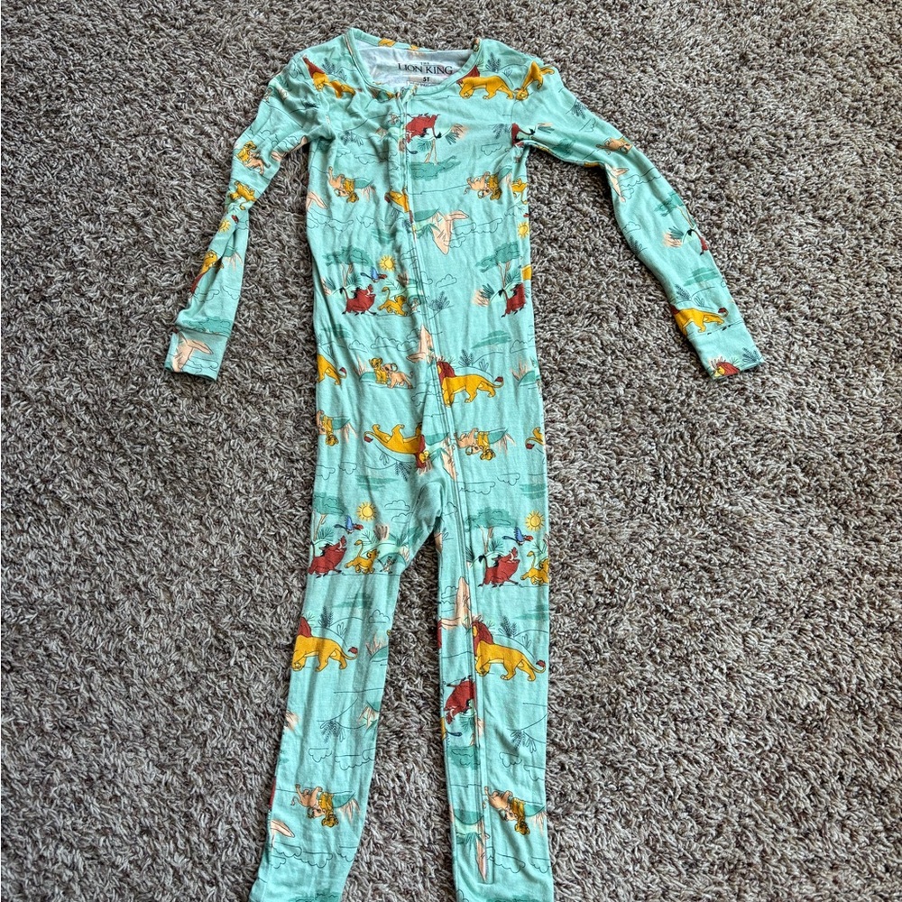 Disney lion king unisex pajamas